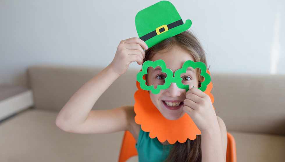 St Patrick’s Day Child